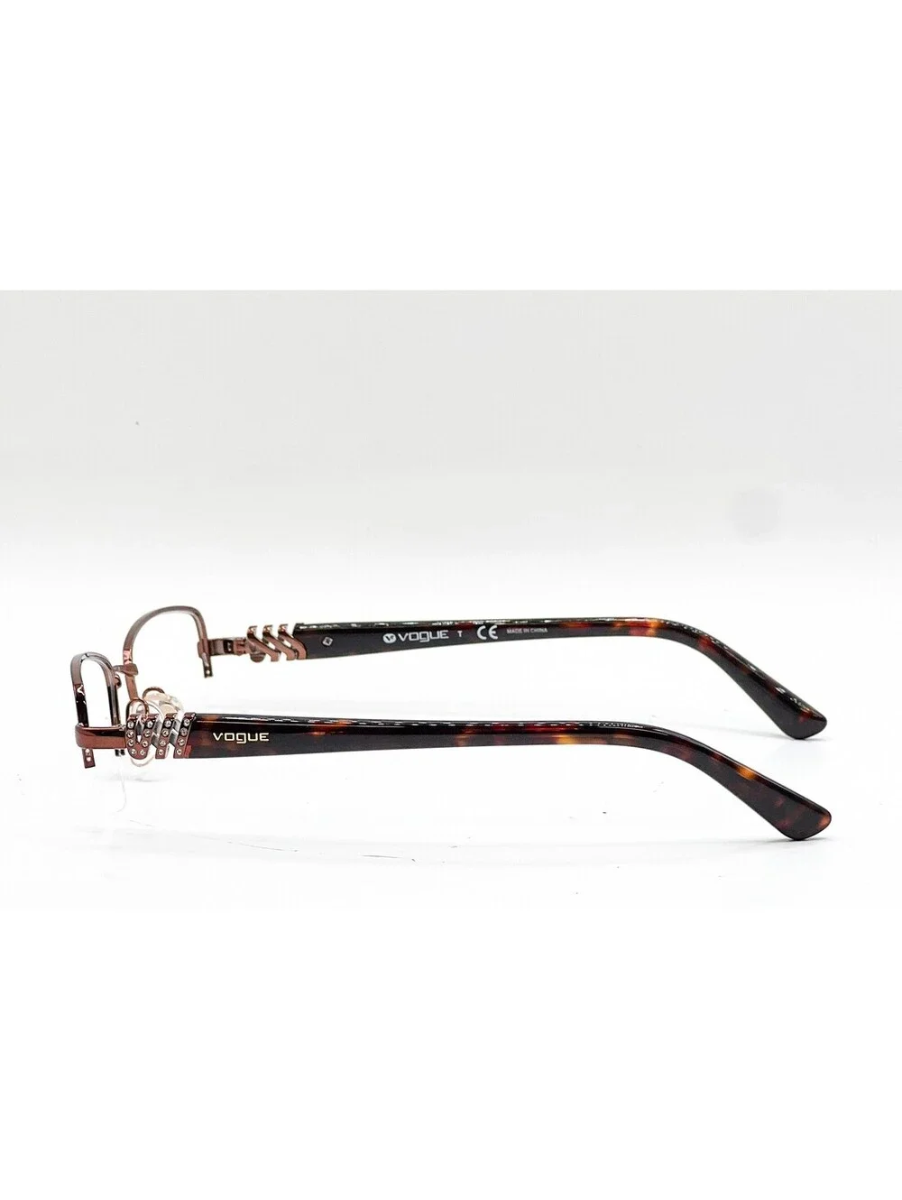 Vogue Vo 3813-B 811 Brown Authentic Eyeglasses 51-17-135